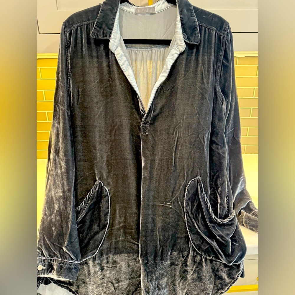 Barely worn CP Shades velvet tunic